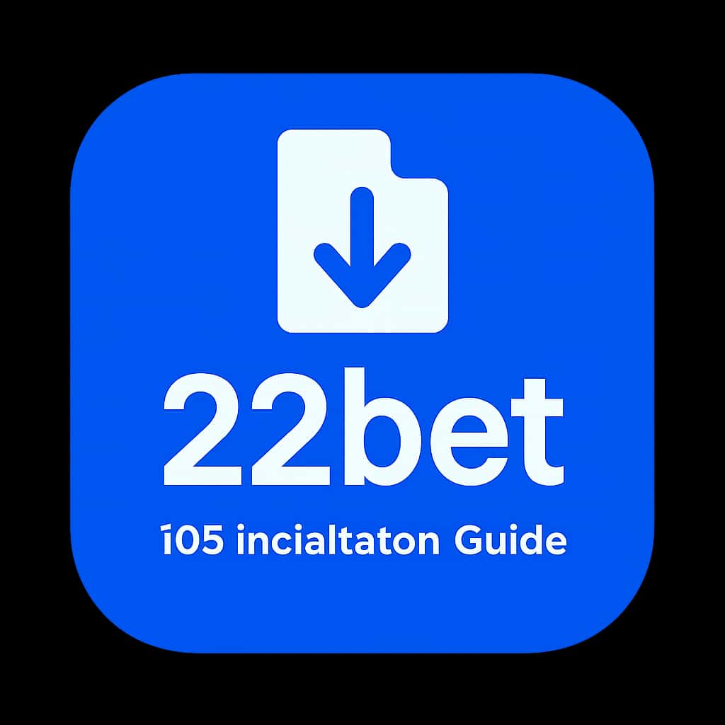 Icon representing the 22bet iOS Installation Guide.