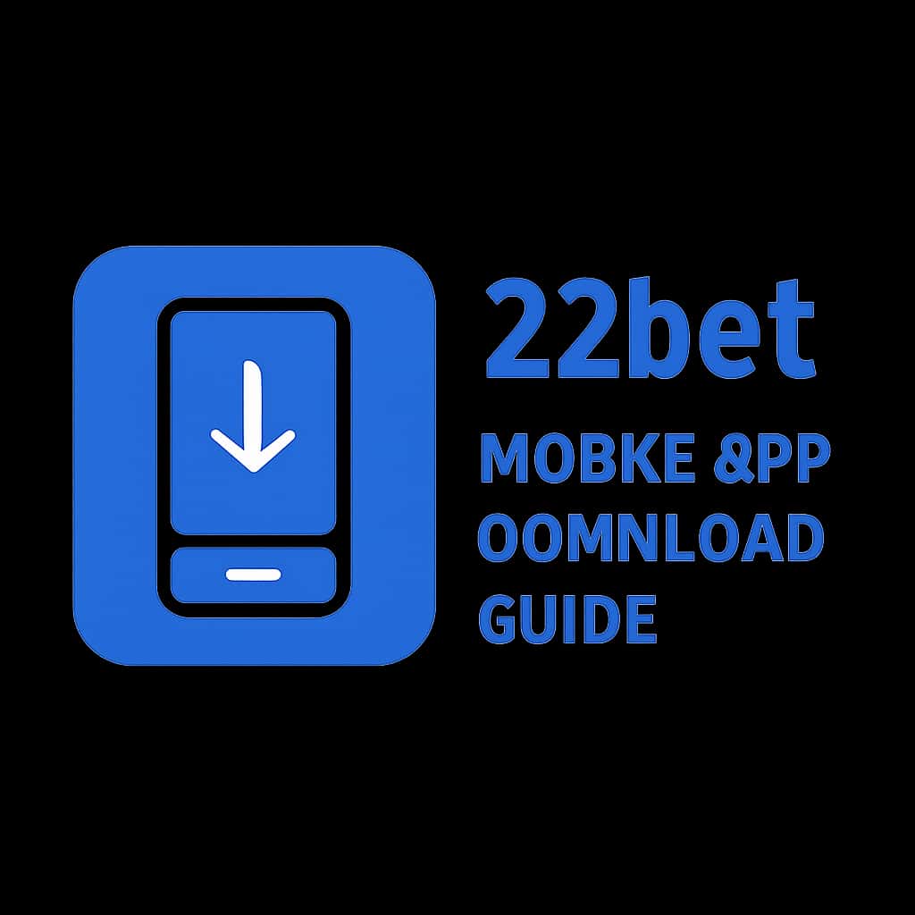 Minimal icon representing the 22bet Mobile App Download Guide.