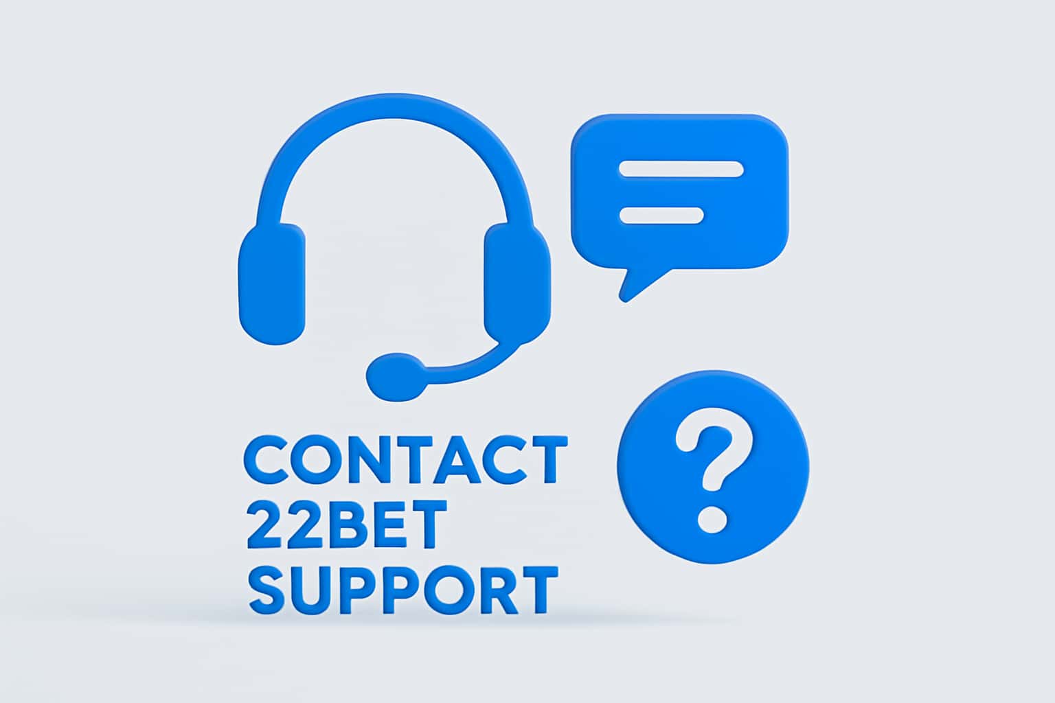 Contact 22bet Support Interface