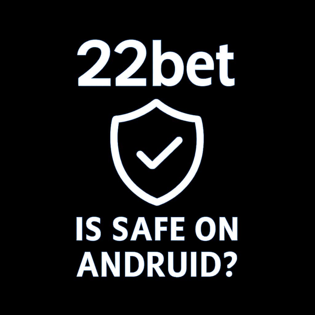 Icon representing the safety of the 22bet Android app.